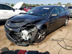 Salvage cars for sale at Elgin, IL auction: 2018 Chevrolet Malibu LS