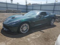 Chevrolet salvage cars for sale: 2014 Chevrolet Corvette Stingray 1LT