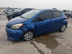 Salvage cars for sale at Grand Prairie, TX auction: 2013 Toyota Yaris