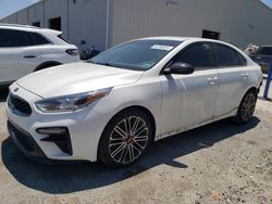 Salvage cars for sale at Jacksonville, FL auction: 2021 KIA Forte GT