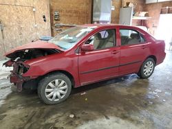 Salvage cars for sale at Ebensburg, PA auction: 2008 Toyota Corolla CE