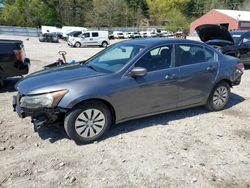 Vehiculos salvage en venta de Copart Mendon, MA: 2009 Honda Accord LX