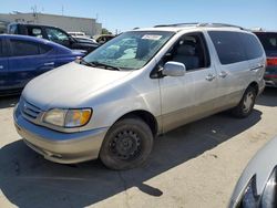 Salvage cars for sale from Copart Martinez, CA: 2002 Toyota Sienna LE