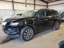 Salvage cars for sale from Copart Pennsburg, PA: 2016 Acura MDX Technology