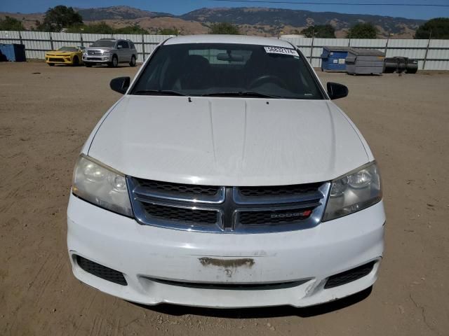 2012 Dodge Avenger SE