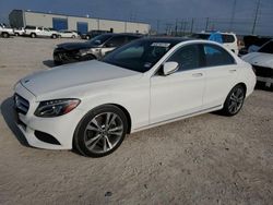 Salvage cars for sale at Haslet, TX auction: 2018 Mercedes-Benz C300