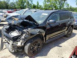 Salvage cars for sale at Hampton, VA auction: 2017 Chevrolet Equinox LT