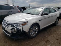 Salvage cars for sale from Copart Elgin, IL: 2011 Ford Taurus Limited