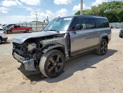 Salvage cars for sale at Oklahoma City, OK auction: 2023 Land Rover Defender 130 X-DYNAMIC SE
