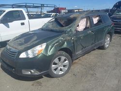 Subaru Outback 2.5i Premium salvage cars for sale: 2010 Subaru Outback 2.5I Premium