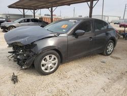 Salvage cars for sale at Temple, TX auction: 2016 Mazda 3 Sport