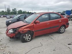 Salvage cars for sale from Copart Lawrenceburg, KY: 2009 KIA Rio Base