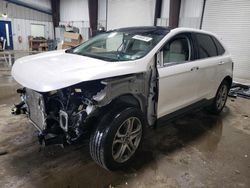 Salvage cars for sale at West Mifflin, PA auction: 2017 Ford Edge Titanium