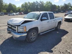 Salvage cars for sale at Madisonville, TN auction: 2012 Chevrolet Silverado K1500 LT