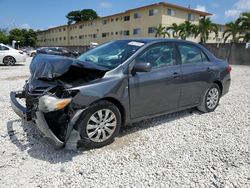 Vehiculos salvage en venta de Copart Opa Locka, FL: 2013 Toyota Corolla Base