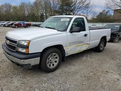 Salvage cars for sale from Copart North Billerica, MA: 2006 Chevrolet Silverado C1500