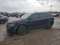 Salvage cars for sale at Indianapolis, IN auction: 2014 Dodge Journey SE