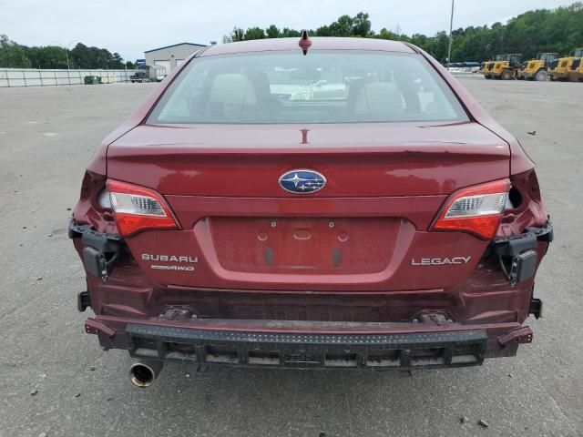 2016 Subaru Legacy 2.5I Limited