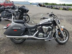 Salvage motorcycles for sale at Pennsburg, PA auction: 2009 Yamaha XVS950 A