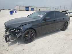 Salvage cars for sale at Haslet, TX auction: 2021 BMW 540 I