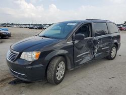 Salvage cars for sale at Sikeston, MO auction: 2016 Chrysler Town & Country Touring