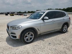 Salvage cars for sale at New Braunfels, TX auction: 2021 BMW X3 XDRIVE30I