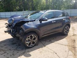 KIA Sportage sx salvage cars for sale: 2020 KIA Sportage SX