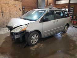 Salvage cars for sale at Ebensburg, PA auction: 2009 Toyota Sienna CE