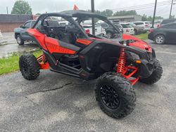 Salvage motorcycles for sale at Dyer, IN auction: 2021 Can-Am Maverick X3 RS Turbo R