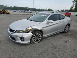 Salvage cars for sale at Dunn, NC auction: 2013 Honda Accord EX