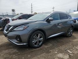 Salvage cars for sale from Copart Chicago Heights, IL: 2019 Nissan Murano S