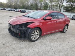 Salvage cars for sale at North Billerica, MA auction: 2014 Hyundai Elantra SE