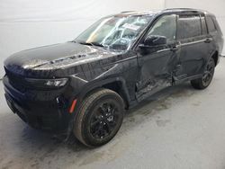 Salvage cars for sale at Houston, TX auction: 2024 Jeep Grand Cherokee L Laredo