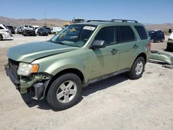 Salvage cars for sale from Copart North Las Vegas, NV: 2010 Ford Escape Hybrid