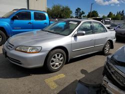 Honda Accord se salvage cars for sale: 2002 Honda Accord SE