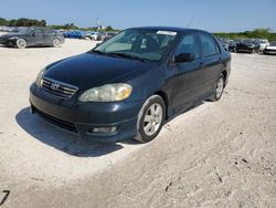 Salvage cars for sale at West Palm Beach, FL auction: 2007 Toyota Corolla CE