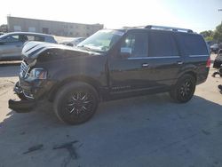 Salvage cars for sale from Copart Wilmer, TX: 2015 Lincoln Navigator