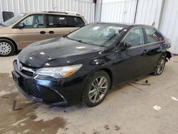 Salvage cars for sale at Franklin, WI auction: 2017 Toyota Camry LE