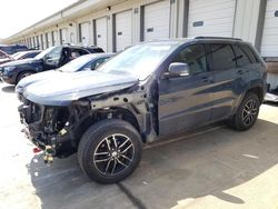 Jeep Grand Cherokee Trailhawk salvage cars for sale: 2018 Jeep Grand Cherokee Trailhawk