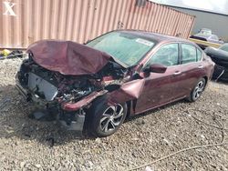 Salvage cars for sale at Hueytown, AL auction: 2016 Honda Accord LX