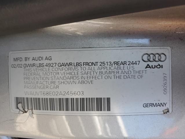 2002 Audi A4 3.0 Avant Quattro