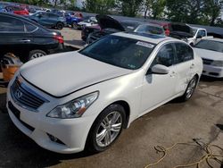 Salvage cars for sale at Bridgeton, MO auction: 2013 Infiniti G37