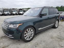 Salvage cars for sale from Copart Ellenwood, GA: 2016 Land Rover Range Rover HSE