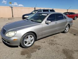 Salvage cars for sale at Albuquerque, NM auction: 2005 Mercedes-Benz S 500