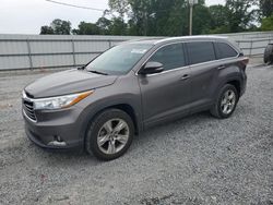 Salvage cars for sale from Copart Gastonia, NC: 2016 Toyota Highlander Limited
