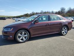 Salvage cars for sale from Copart Brookhaven, NY: 2013 Volkswagen Passat SE