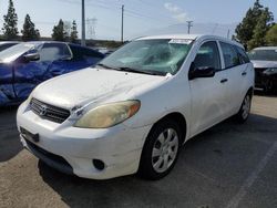 Salvage cars for sale at Rancho Cucamonga, CA auction: 2006 Toyota Corolla Matrix XR