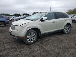 Salvage cars for sale at East Granby, CT auction: 2007 Lincoln MKX