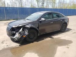 Salvage cars for sale from Copart Atlantic Canada Auction, NB: 2014 Chevrolet Cruze LTZ