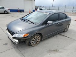 Salvage cars for sale from Copart Farr West, UT: 2009 Honda Civic EX